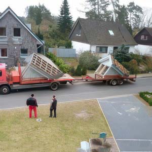 Dachlieferung